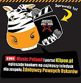 EMI Music Poland i portal Klipon.pl ogłaszają konkurs.